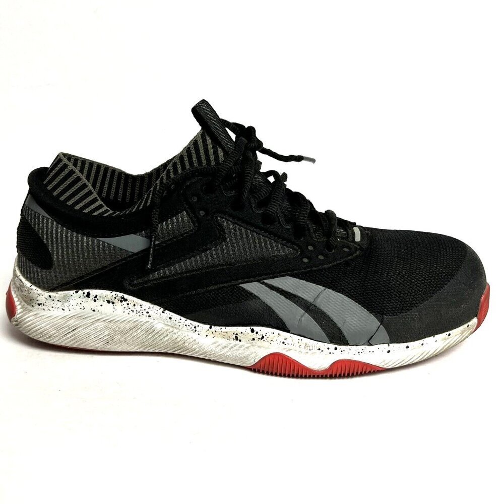 Reebok Men's Hiit TR Work Sneakers Black, Size 10WIDE